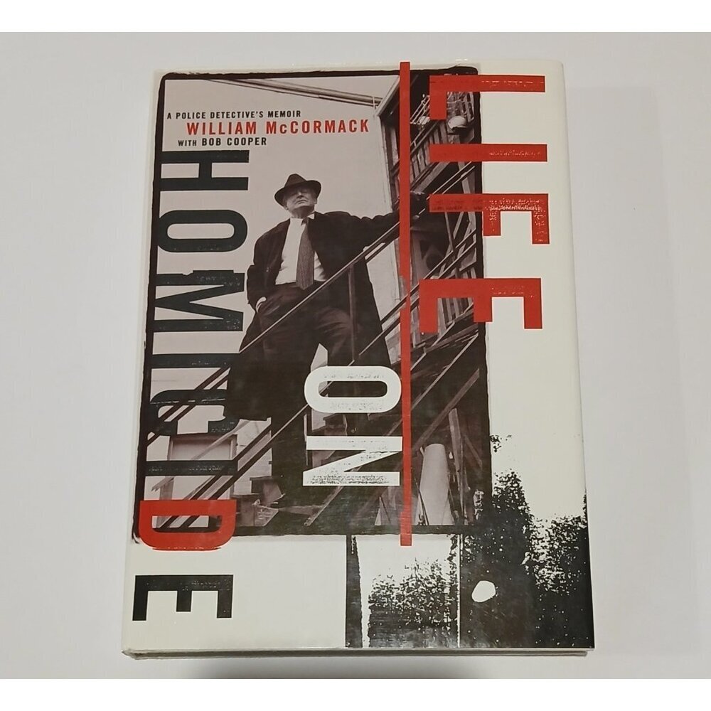 Life on Homicide William McCormack True Crime‎ Detective Memoir Book Hardcover
